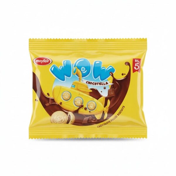 Mayfair WOW Chocotella – Chocolate Filled Crunchy Wafer Snack