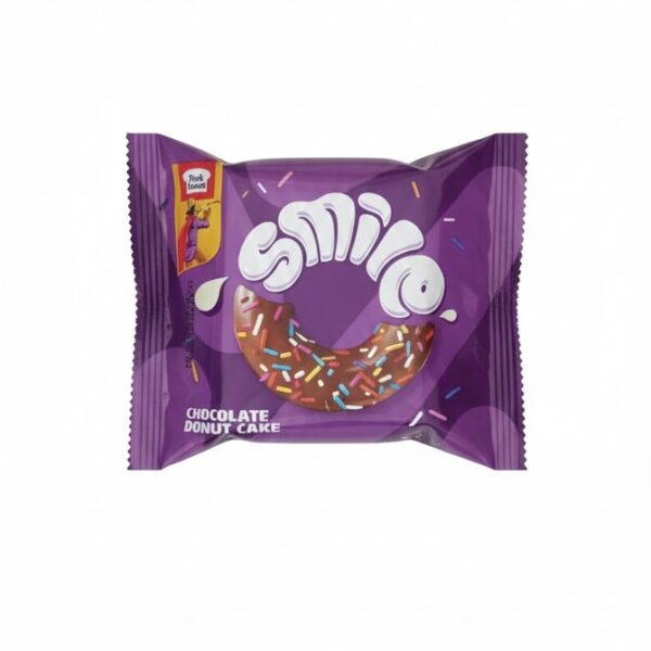 Peak Freans Smile Chocolate Donut Cake – Soft Chocolate Cake with Donut Shape