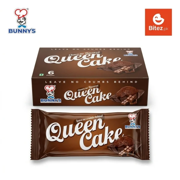 Bunny’s Queen Cake Chocolate Snack Pack of 6