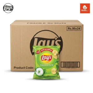 Lays Yogurt & Herb Rs. 50 Pack of 24 Carton